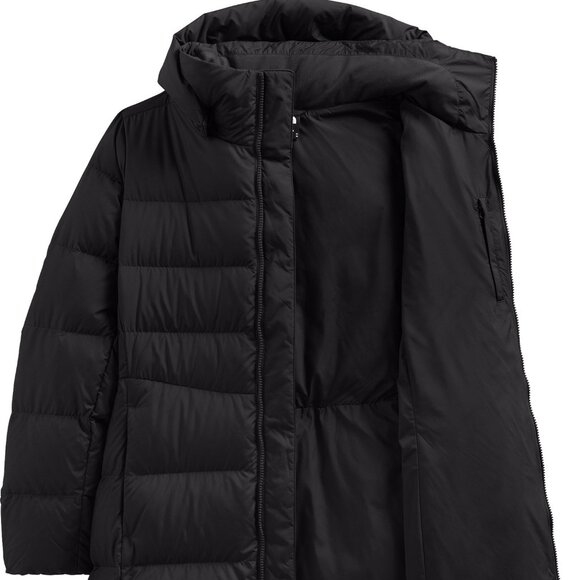 The North Face Women Metropolis Parka 550 Down Insulated Plus Size 1X, TNF Black - Picture 15 of 16